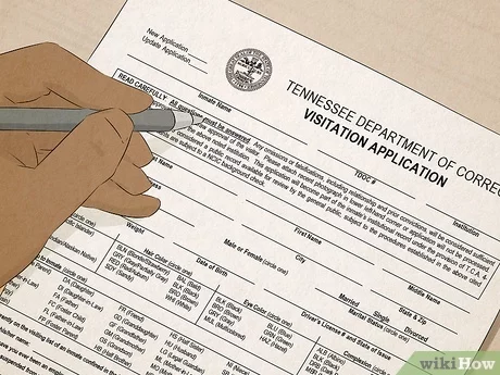 Visitation application forms